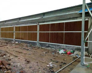 濕簾安裝現(xiàn)場(chǎng)